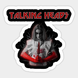 TALKING HEADS BAND Sticker